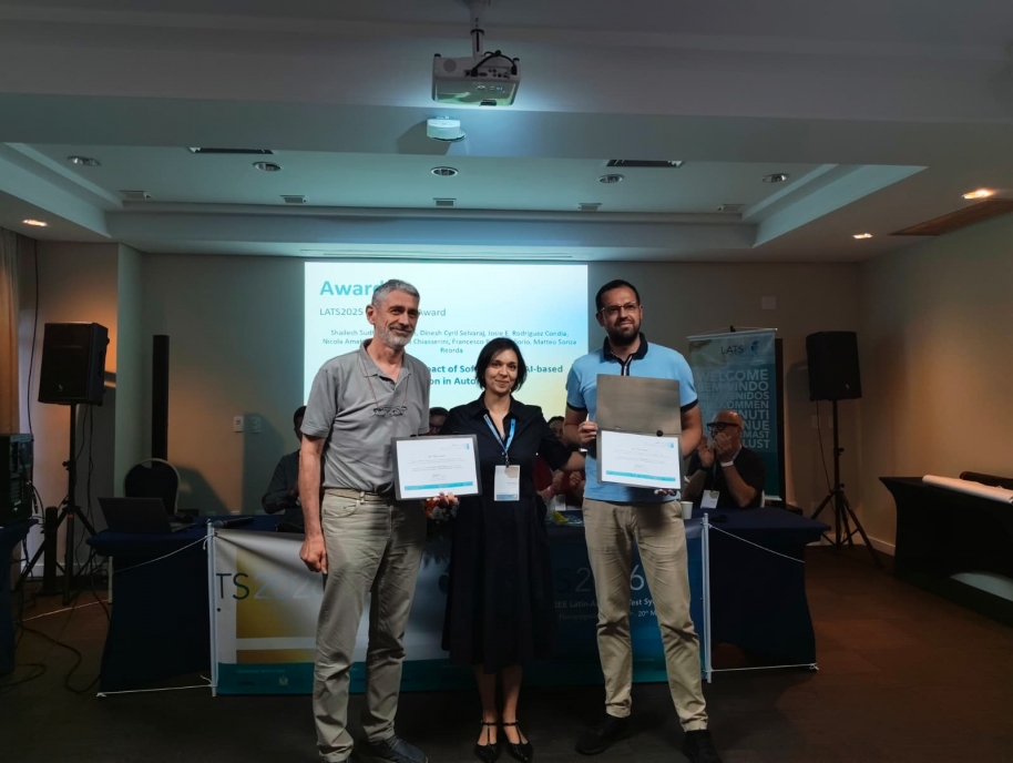 Foto della premiazione